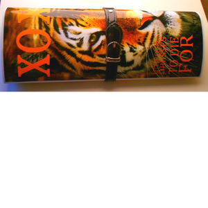 Tiger Yellow Black Clutch Bag Purse Handbag NEW Lady Womens Pop Art Mag Only 1